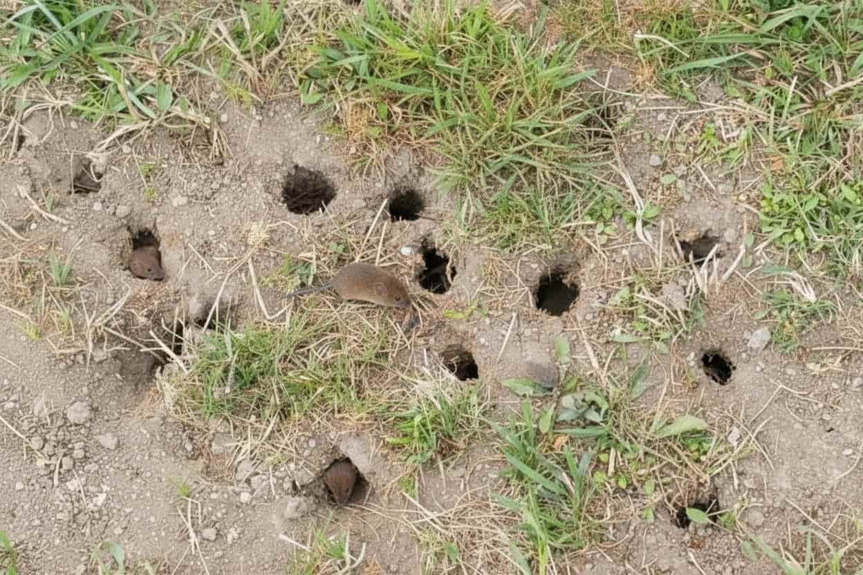 Vole Removal