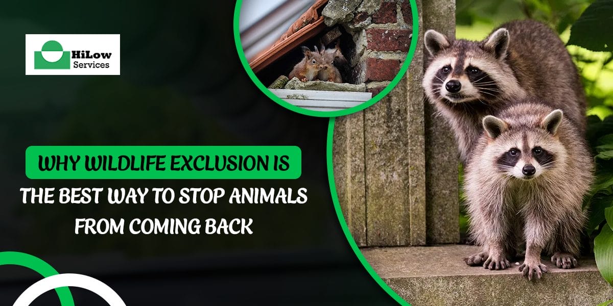 Why Wildlife Exclusion Is the Best Way to Stop Animals from Coming Back